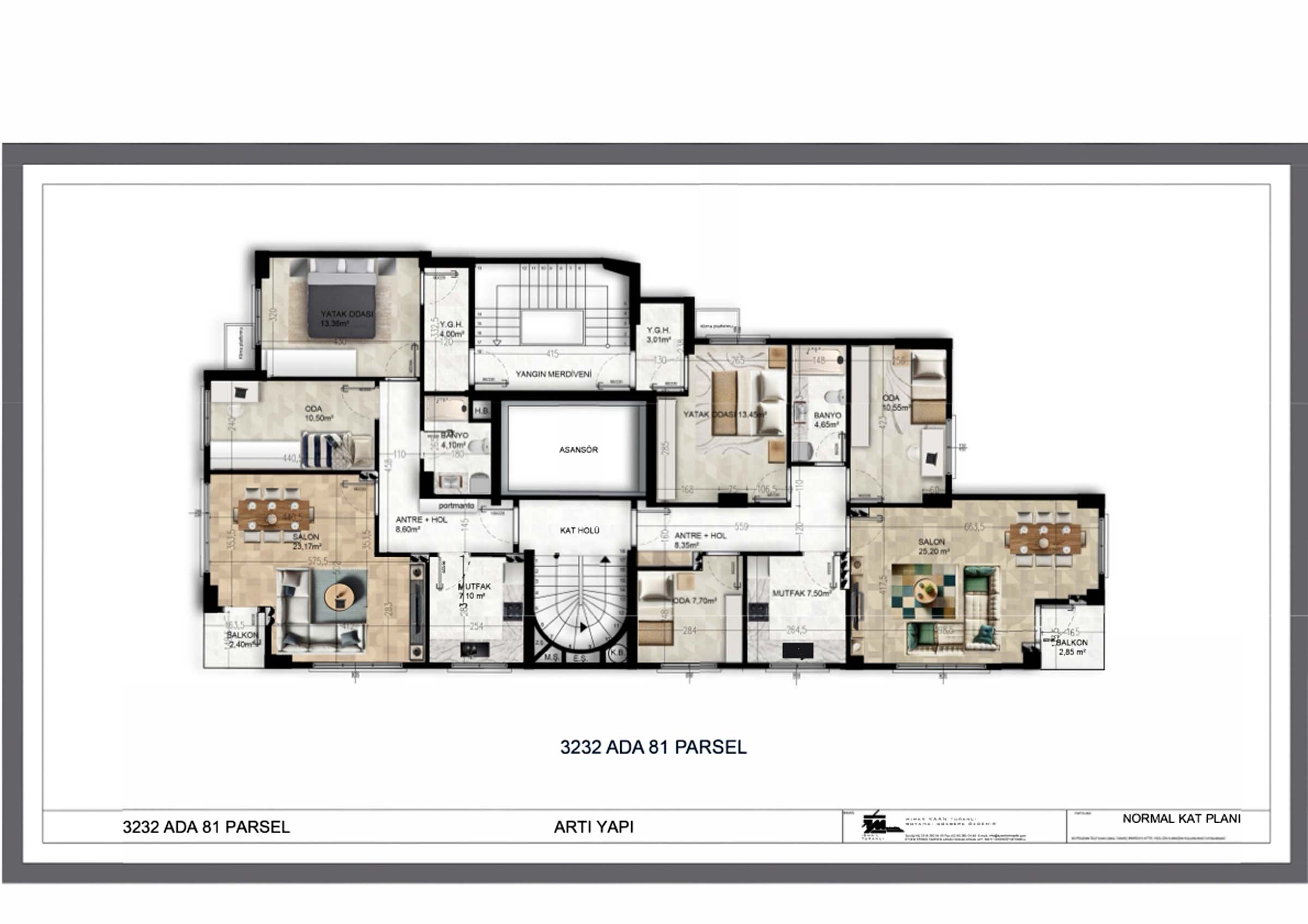 Şair Arşi Caddesi Evren Apartmanı